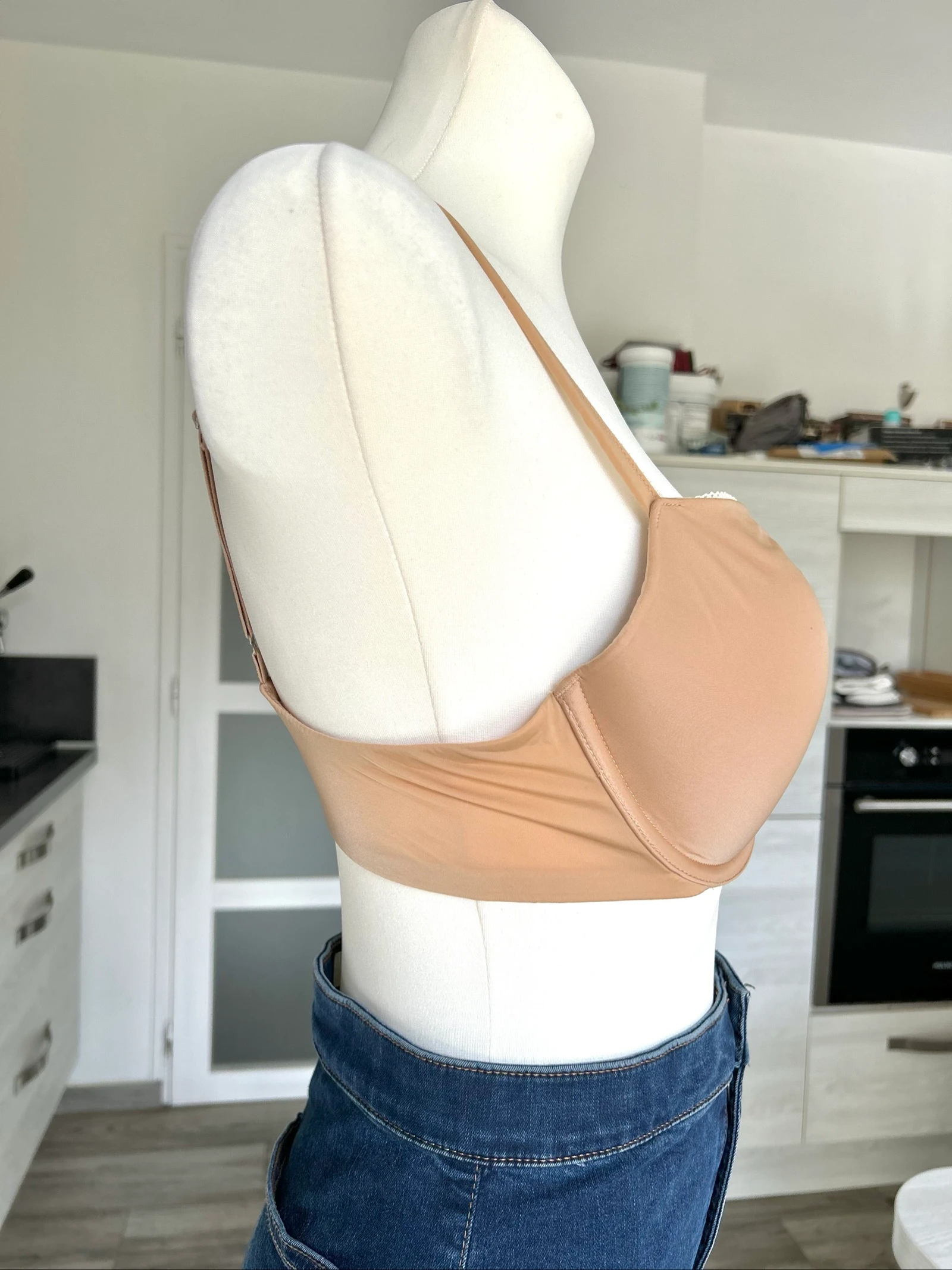 Sutiã de nylon com aro bege 95C Calvin Klein – photo 2